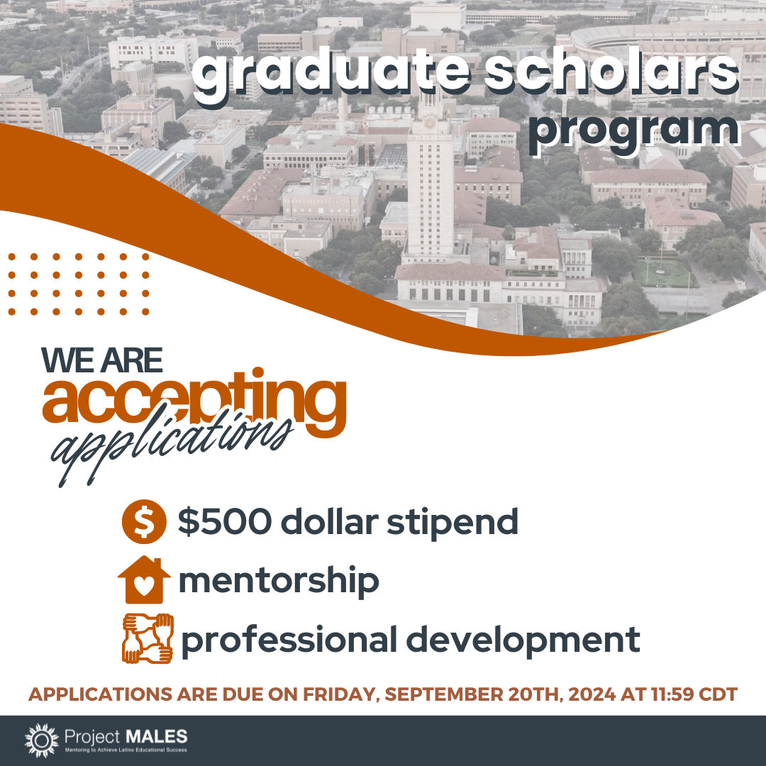 Post on requirements on applying to the graduate scholars program.